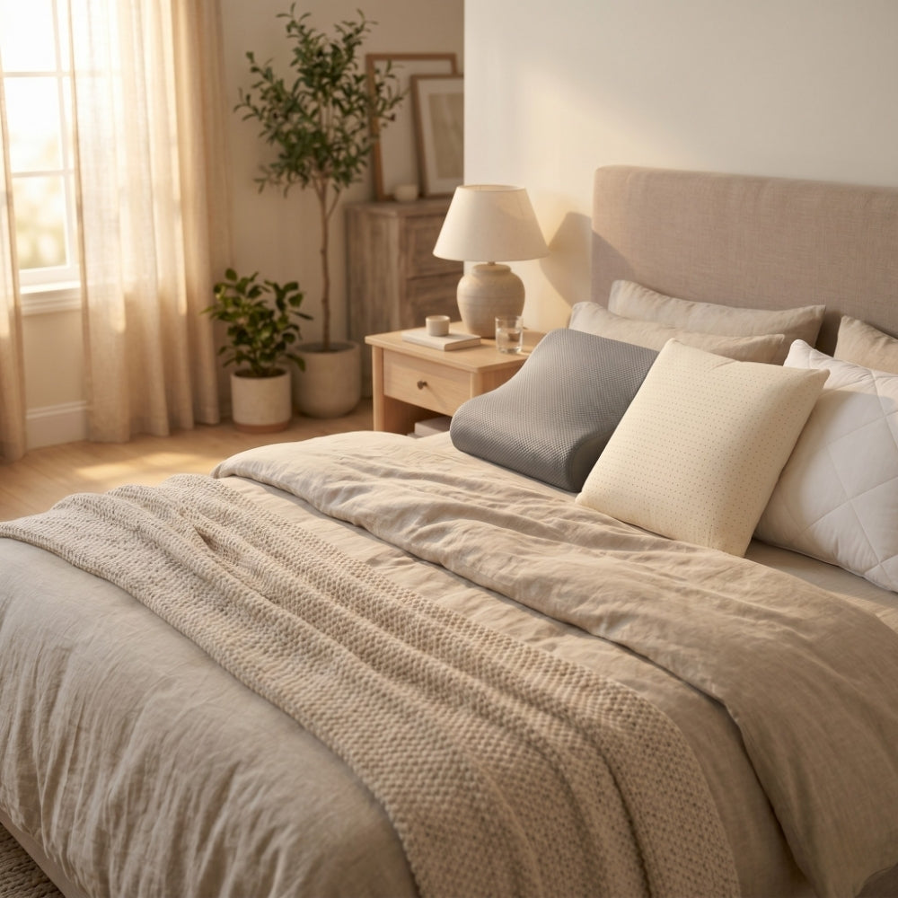 不再落枕!選對枕頭的科學指南:從睡姿、體型到材質的全方位解析